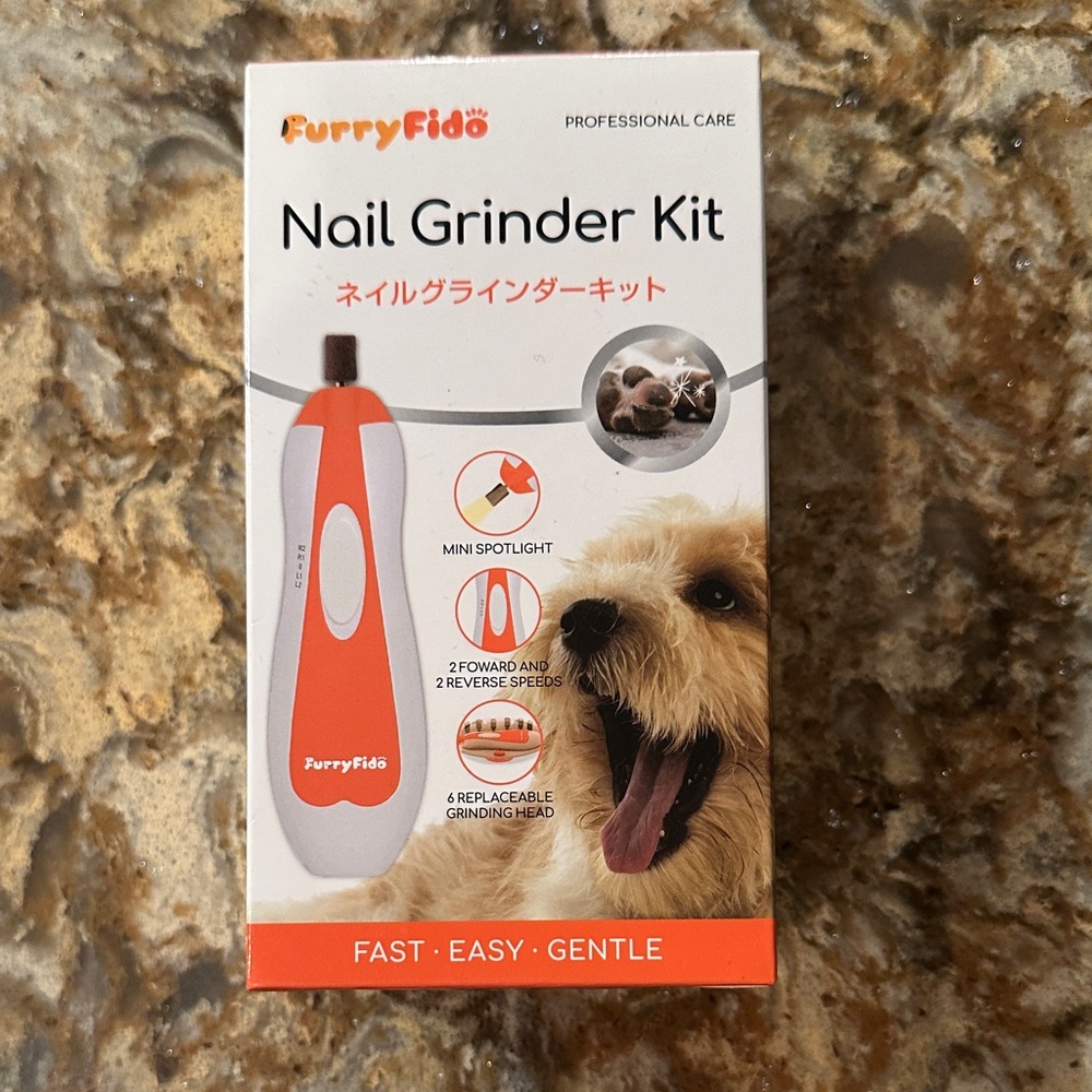 FurryFido Nail Grinder Kit, New in Box